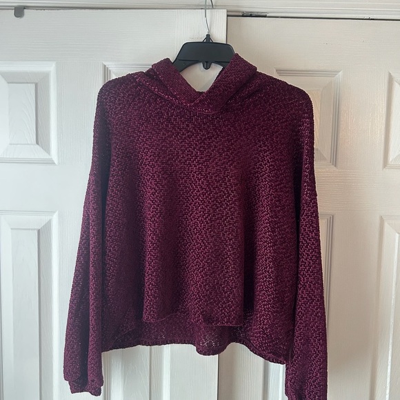 Candies Women’s Purple Soft Knitted Turtleneck Sweater Sz L - Picture 1 of 6